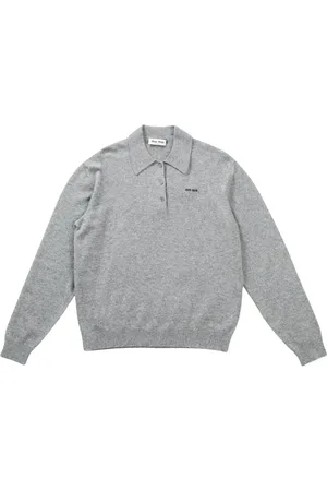 Miu Miu Logo-embroidered polo shirt