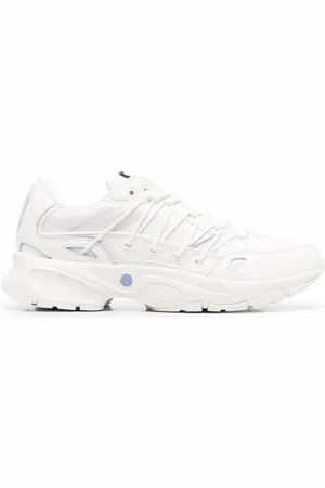 Alexander McQueen Panelled lace-up detail sneakers