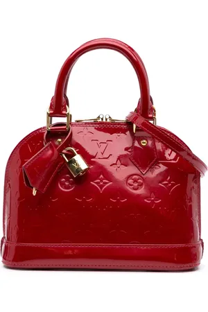 LOUIS VUITTON 2012 Monogram Vernis Alma BB satchel
