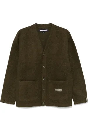 NEIGHBORHOOD Logo-patch cardigan