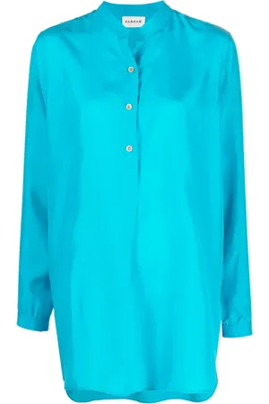 P.A.R.O.S.H. Buttoned long-sleeve silk shirt