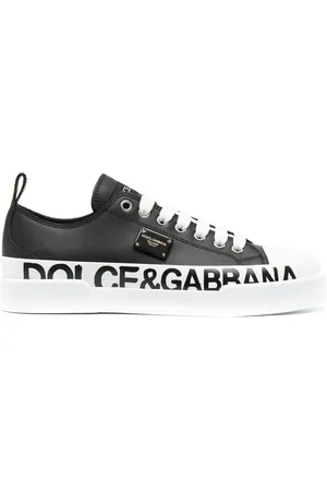 Dolce & Gabbana Portofino leather sneakers