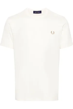 Fred Perry Logo-embroidered cotton T-shirt