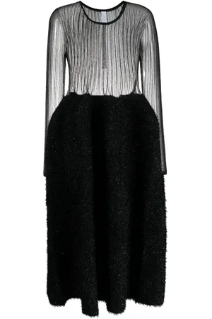 CFCL Semi-sheer midi dress