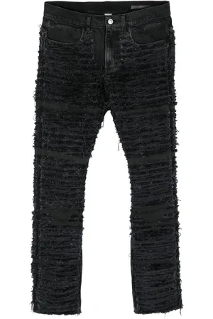 1017 ALYX 9SM Distressed zipped-ankles skinny jeans