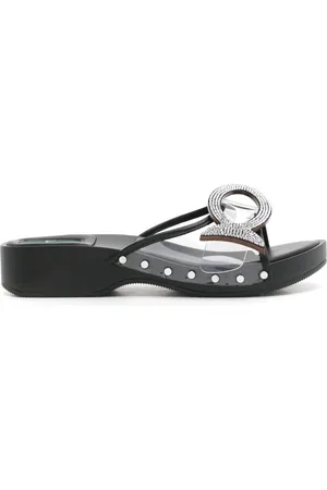 Puccini Musa crystal-embellished clog sandals