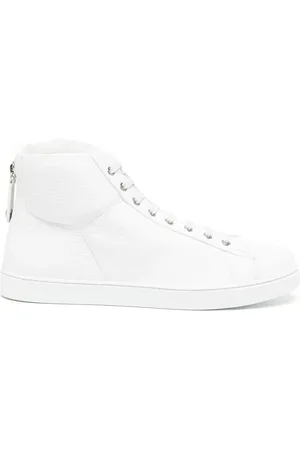 Gianvito Rossi Peter leather high-top sneakers