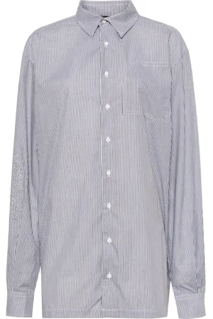 OTTOLINGER Rhinestone-embellished striped shirt