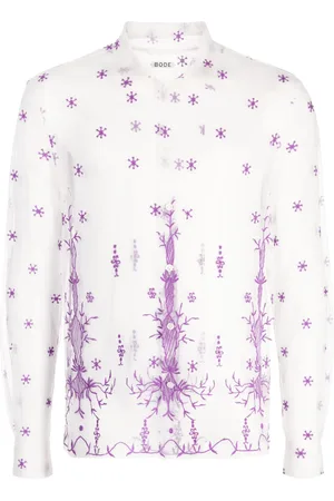 BODE Embroidered long-sleeve shirt