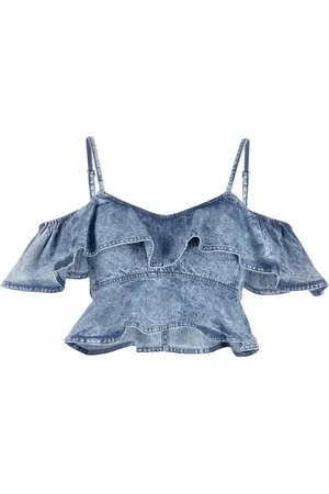 Marant Etoile Voloteo ruffle blouse