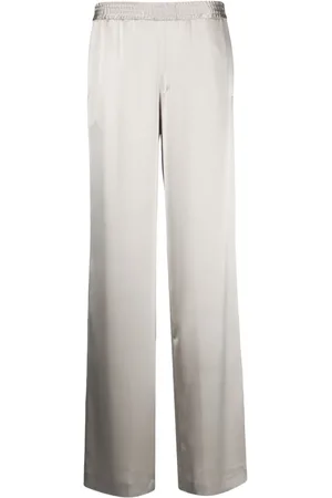 PT Torino Straight-leg satin trousers