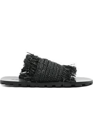 Jil Sander Raffia sandals