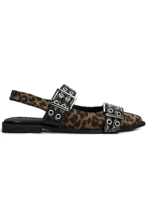 Gisel Moire Saturno flat pumps