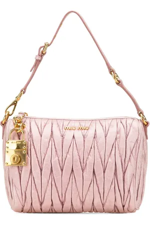 Miu Miu 2010-2024 Nappa Matelasse Lux Charm shoulder bag