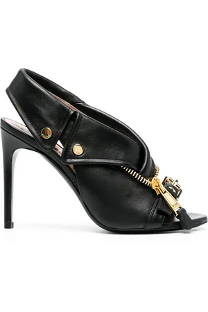 Moschino Zip-detail stiletto sandals