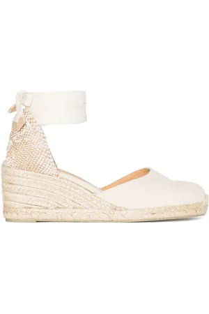 Castaner Carina lace-up wedge espadrilles