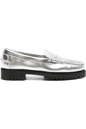 SEBAGO Metallic-finish loafers