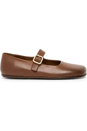 MARSÈLL Leather ballerina shoes