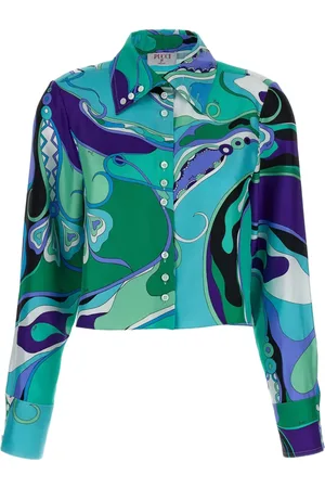 Puccini Orchidee-print shirt