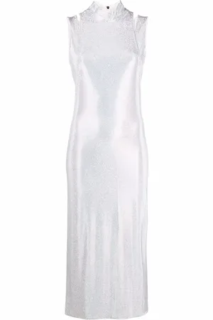 Balmain Embellished mid length dress