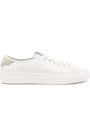 santoni Leather sneakers