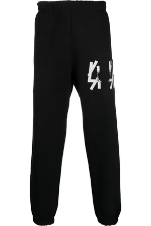 44 Label Group Logo-print cotton track pants