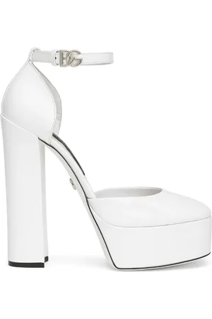 Dolce & Gabbana 105mm patent-leather platform pumps