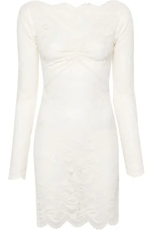 Paco rabanne Floral-lace mini dress