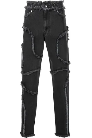 ECKHAUS LATTA Seam-detail cropped jeans