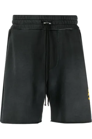 AMIRI Logo-print cotton shorts