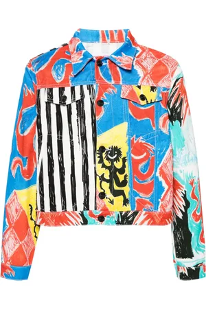 Charles Jeffrey Loverboy Graphic-print denim jacket