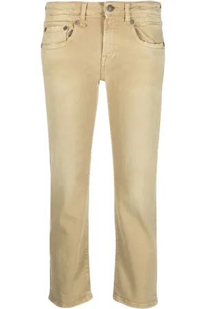 R13 Boy low-rise cropped jeans