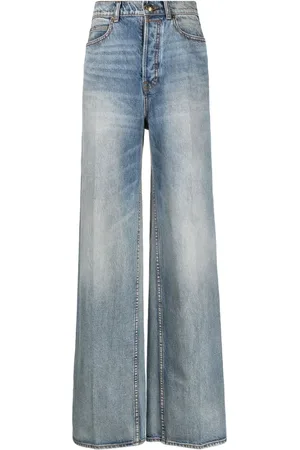 【ZIMMERMANN】 ワイドレッグジーンズ ZIMMERMANN ZIMMERMANN Baggy & Wide-Leg Jeans - Women | FASHIOLA.com