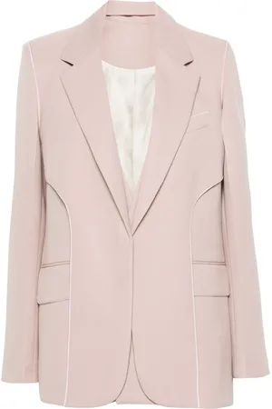 Victoria Beckham Double Panel single-breasted blazer