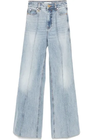 【ZIMMERMANN】 ワイドレッグジーンズ ZIMMERMANN ZIMMERMANN Baggy & Wide-Leg Jeans - Women | FASHIOLA.com