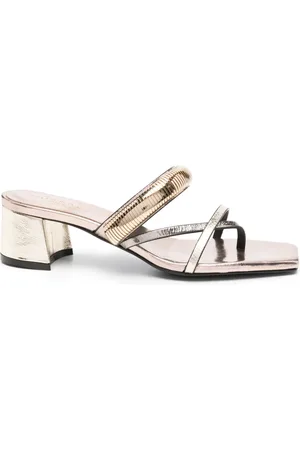 DONNARì Metallic mules