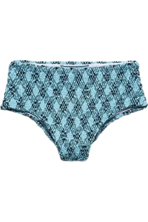 Prada Checked bikini bottoms