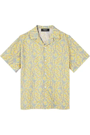 VERSACE Barocco-print short-sleeve shirt