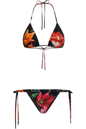 Dolce & Gabbana Floral-print bikini set