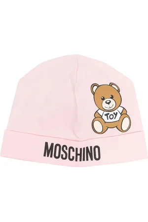 Moschino Teddy-print hat