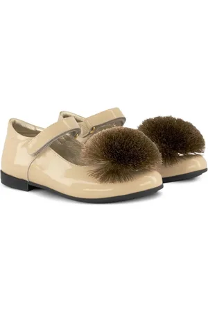 MONNALISA Pompom ballet flats