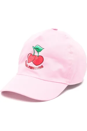 Chiara Ferragni Cherry-print cotton baseball cap
