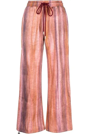 Andersson Bell Tie-dye drawstring trousers