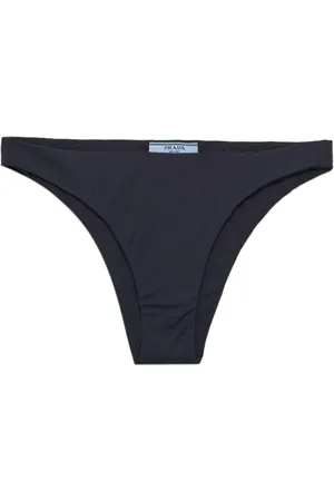 Prada Ribbed-knit bikini bottom