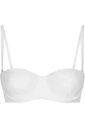 Dolce & Gabbana Logo-plaque bikini top