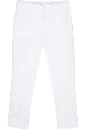 Aspesi Pressed-crease tapered trousers