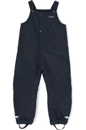 Patagonia Logo-patch recycled-polyester dungarees