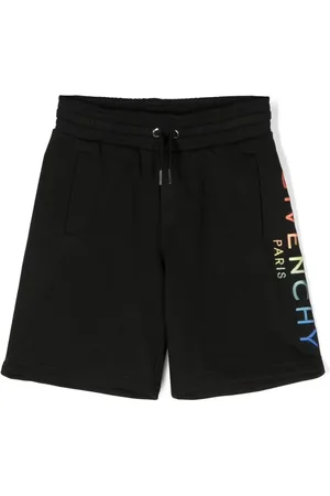 Givenchy Gradient-effect logo-embroidered shorts