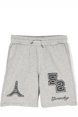 Givenchy Embroidered-logo track shorts