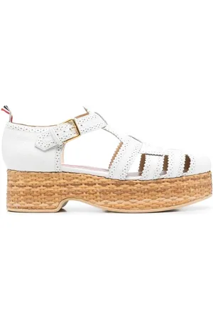 Thom Browne Platform caged round-toe sandals